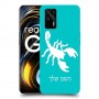 עקרב כיסוי מגן קשיח בעיצוב אישי עם השם שלך ל Realme GT 5G יחידה אחת סקרין מובייל