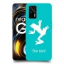צפרדע טרופית כיסוי מגן קשיח בעיצוב אישי עם השם שלך ל Realme GT 5G יחידה אחת סקרין מובייל