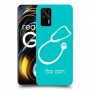 רופא סטטוסקופ כיסוי מגן קשיח בעיצוב אישי עם השם שלך ל Realme GT 5G יחידה אחת סקרין מובייל