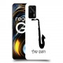 סקספון כיסוי מגן קשיח בעיצוב אישי עם השם שלך ל Realme GT 5G יחידה אחת סקרין מובייל