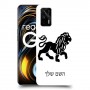 אריה כיסוי מגן קשיח בעיצוב אישי עם השם שלך ל Realme GT 5G יחידה אחת סקרין מובייל