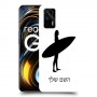 גלישה כיסוי מגן קשיח בעיצוב אישי עם השם שלך ל Realme GT 5G יחידה אחת סקרין מובייל