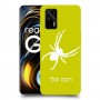 עכביש כיסוי מגן קשיח בעיצוב אישי עם השם שלך ל Realme GT 5G יחידה אחת סקרין מובייל