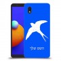 ציפור לבלוע כיסוי מגן קשיח בעיצוב אישי עם השם שלך ל Samsung Galaxy A01 Core יחידה אחת סקרין מובייל