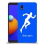 רץ כיסוי מגן קשיח בעיצוב אישי עם השם שלך ל Samsung Galaxy A01 Core יחידה אחת סקרין מובייל