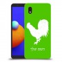 תרנגול כיסוי מגן קשיח בעיצוב אישי עם השם שלך ל Samsung Galaxy A01 Core יחידה אחת סקרין מובייל