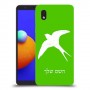 ציפור לבלוע כיסוי מגן קשיח בעיצוב אישי עם השם שלך ל Samsung Galaxy A01 Core יחידה אחת סקרין מובייל
