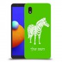 זברה כיסוי מגן קשיח בעיצוב אישי עם השם שלך ל Samsung Galaxy A01 Core יחידה אחת סקרין מובייל