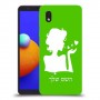 אישה אהבה כיסוי מגן קשיח בעיצוב אישי עם השם שלך ל Samsung Galaxy A01 Core יחידה אחת סקרין מובייל