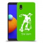 ילד סקייטבורד כיסוי מגן קשיח בעיצוב אישי עם השם שלך ל Samsung Galaxy A01 Core יחידה אחת סקרין מובייל