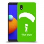 צניחה חופשית כיסוי מגן קשיח בעיצוב אישי עם השם שלך ל Samsung Galaxy A01 Core יחידה אחת סקרין מובייל