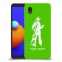 מערב פרוע - קאובוי כיסוי מגן קשיח בעיצוב אישי עם השם שלך ל Samsung Galaxy A01 Core יחידה אחת סקרין מובייל