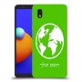 עולם כיסוי מגן קשיח בעיצוב אישי עם השם שלך ל Samsung Galaxy A01 Core יחידה אחת סקרין מובייל