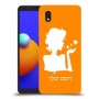 אישה אהבה כיסוי מגן קשיח בעיצוב אישי עם השם שלך ל Samsung Galaxy A01 Core יחידה אחת סקרין מובייל
