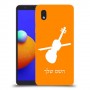כינור כיסוי מגן קשיח בעיצוב אישי עם השם שלך ל Samsung Galaxy A01 Core יחידה אחת סקרין מובייל