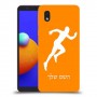 רץ כיסוי מגן קשיח בעיצוב אישי עם השם שלך ל Samsung Galaxy A01 Core יחידה אחת סקרין מובייל