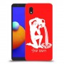 דלי כיסוי מגן קשיח בעיצוב אישי עם השם שלך ל Samsung Galaxy A01 Core יחידה אחת סקרין מובייל