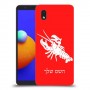 סרטן כיסוי מגן קשיח בעיצוב אישי עם השם שלך ל Samsung Galaxy A01 Core יחידה אחת סקרין מובייל