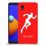 רץ כיסוי מגן קשיח בעיצוב אישי עם השם שלך ל Samsung Galaxy A01 Core יחידה אחת סקרין מובייל