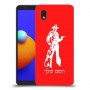 מערב פרוע - קאובוי כיסוי מגן קשיח בעיצוב אישי עם השם שלך ל Samsung Galaxy A01 Core יחידה אחת סקרין מובייל