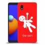 וודו כיסוי מגן קשיח בעיצוב אישי עם השם שלך ל Samsung Galaxy A01 Core יחידה אחת סקרין מובייל