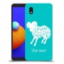 טלה כיסוי מגן קשיח בעיצוב אישי עם השם שלך ל Samsung Galaxy A01 Core יחידה אחת סקרין מובייל