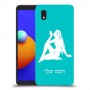 בתולה כיסוי מגן קשיח בעיצוב אישי עם השם שלך ל Samsung Galaxy A01 Core יחידה אחת סקרין מובייל