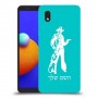 מערב פרוע - קאובוי כיסוי מגן קשיח בעיצוב אישי עם השם שלך ל Samsung Galaxy A01 Core יחידה אחת סקרין מובייל