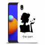 אישה אהבה כיסוי מגן קשיח בעיצוב אישי עם השם שלך ל Samsung Galaxy A01 Core יחידה אחת סקרין מובייל