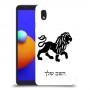 אריה כיסוי מגן קשיח בעיצוב אישי עם השם שלך ל Samsung Galaxy A01 Core יחידה אחת סקרין מובייל