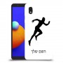 רץ כיסוי מגן קשיח בעיצוב אישי עם השם שלך ל Samsung Galaxy A01 Core יחידה אחת סקרין מובייל