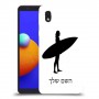 גלישה כיסוי מגן קשיח בעיצוב אישי עם השם שלך ל Samsung Galaxy A01 Core יחידה אחת סקרין מובייל