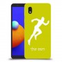 רץ כיסוי מגן קשיח בעיצוב אישי עם השם שלך ל Samsung Galaxy A01 Core יחידה אחת סקרין מובייל