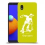 ילד סקייטבורד כיסוי מגן קשיח בעיצוב אישי עם השם שלך ל Samsung Galaxy A01 Core יחידה אחת סקרין מובייל