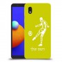 שחקן כדורגל כיסוי מגן קשיח בעיצוב אישי עם השם שלך ל Samsung Galaxy A01 Core יחידה אחת סקרין מובייל