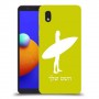 גלישה כיסוי מגן קשיח בעיצוב אישי עם השם שלך ל Samsung Galaxy A01 Core יחידה אחת סקרין מובייל