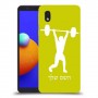 הרמת משקולות כיסוי מגן קשיח בעיצוב אישי עם השם שלך ל Samsung Galaxy A01 Core יחידה אחת סקרין מובייל