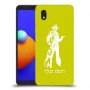 מערב פרוע - קאובוי כיסוי מגן קשיח בעיצוב אישי עם השם שלך ל Samsung Galaxy A01 Core יחידה אחת סקרין מובייל