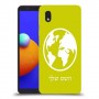 עולם כיסוי מגן קשיח בעיצוב אישי עם השם שלך ל Samsung Galaxy A01 Core יחידה אחת סקרין מובייל