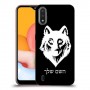 זאב כיסוי מגן קשיח בעיצוב אישי עם השם שלך ל Samsung Galaxy A01 יחידה אחת סקרין מובייל