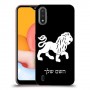 אריה כיסוי מגן קשיח בעיצוב אישי עם השם שלך ל Samsung Galaxy A01 יחידה אחת סקרין מובייל