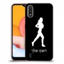 ג'וגלין - אישה כיסוי מגן קשיח בעיצוב אישי עם השם שלך ל Samsung Galaxy A01 יחידה אחת סקרין מובייל