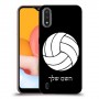 כדורעף - כדור כיסוי מגן קשיח בעיצוב אישי עם השם שלך ל Samsung Galaxy A01 יחידה אחת סקרין מובייל