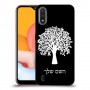 עץ כיסוי מגן קשיח בעיצוב אישי עם השם שלך ל Samsung Galaxy A01 יחידה אחת סקרין מובייל