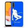סקִי כיסוי מגן קשיח בעיצוב אישי עם השם שלך ל Samsung Galaxy A01 יחידה אחת סקרין מובייל