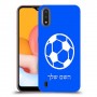 כדורגל - כדור כיסוי מגן קשיח בעיצוב אישי עם השם שלך ל Samsung Galaxy A01 יחידה אחת סקרין מובייל