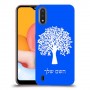 עץ כיסוי מגן קשיח בעיצוב אישי עם השם שלך ל Samsung Galaxy A01 יחידה אחת סקרין מובייל