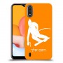 סקִי כיסוי מגן קשיח בעיצוב אישי עם השם שלך ל Samsung Galaxy A01 יחידה אחת סקרין מובייל