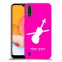 כינור כיסוי מגן קשיח בעיצוב אישי עם השם שלך ל Samsung Galaxy A01 יחידה אחת סקרין מובייל