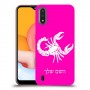 עקרב כיסוי מגן קשיח בעיצוב אישי עם השם שלך ל Samsung Galaxy A01 יחידה אחת סקרין מובייל